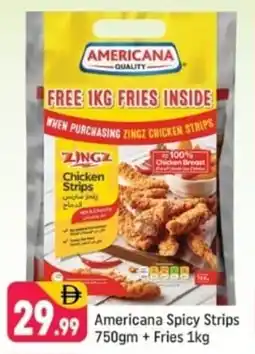 Shaklan Americana Spicy Strips + Fries offer