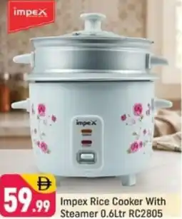 Shaklan Impex Rice Cooker With Steamer RC2805 offer