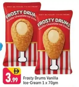Shaklan Frosty Drums Vanilla Ice-Cream offer