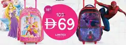 Nesto Character School Trolley Bag offer