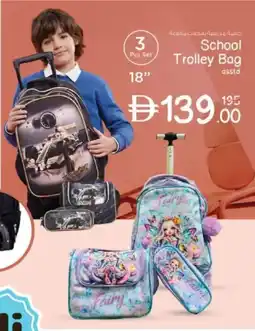 Nesto School Trolley Bag offer
