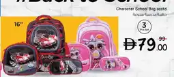 Nesto Character School Bag asstd. offer