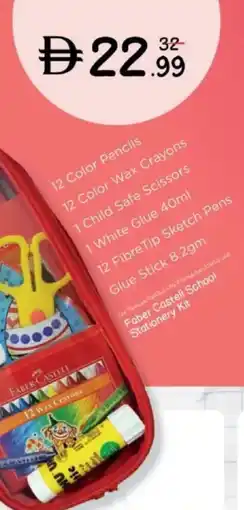Nesto Faber Castell School Stationery Kit offer