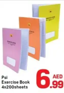Day To Day Psi Exercise Book 4x200sheets offer