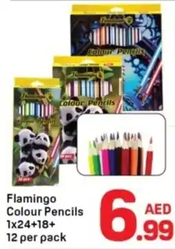 Day To Day Flamingo Colour Pencils offer