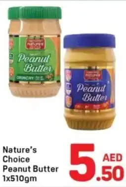 Day To Day Nature's Choice Peanut Butter offer