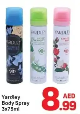 Day To Day Yardley Body Spray offer
