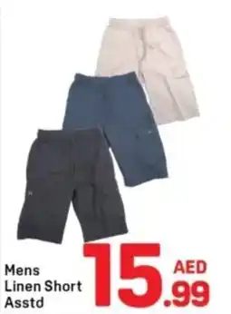 Day To Day Mens Linen Short offer