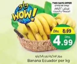 Nesto Banana Ecuador offer