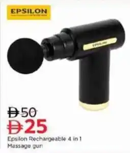Nesto Epsilon Rechargeable 4 in 1 Massage gun offer