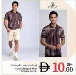 Nesto Men's Striped Polo T-Shirt asstd offer