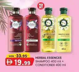 KM Trading Herbal essences shampoo + conditioner offer
