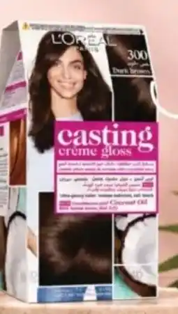 Lulu Hypermarket L'Oreal Paris Casting Creme 300 Gloss Dark Brown 1pkt offer
