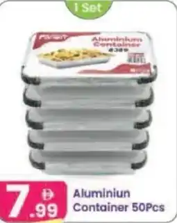 Al Nahda Gift Center Aluminium Container offer