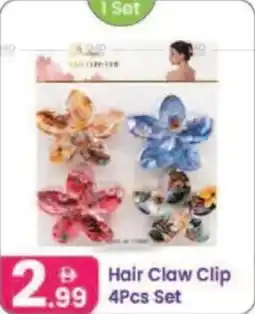 Al Nahda Gift Center Hair Claw Clip set offer