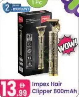 Al Nahda Gift Center Impex Hair Clipper 800mAh offer