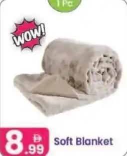 Al Nahda Gift Center Soft Blanket offer