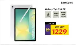 Abu Dhabi Coop Samsung Galaxy Tab S10 FE offer
