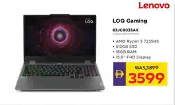 Abu Dhabi Coop Lenovo LOQ Gaming 83JC0035AX offer