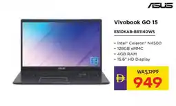 Abu Dhabi Coop ASUS Vivobook GO 15 E510KAB-BR1140WS offer