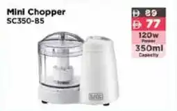 Abu Dhabi Coop Mini Chopper SC350-85 offer
