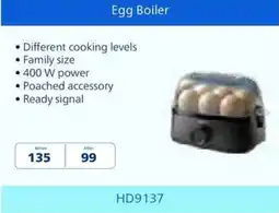 Abu Dhabi Coop Philips Egg Boiler HD9137 offer