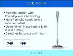 Abu Dhabi Coop Philips Stick Vaccum XC2011 offer