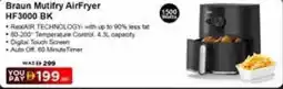 Abu Dhabi Coop Braun Mutifry AirFryer HF3000 BK offer