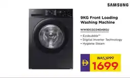 Abu Dhabi Coop Samsung Front Loading Washing Machine WW90CGC04DABGU offer