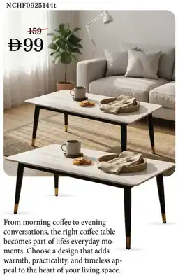 Nesto Coffee Table NCHF0925144t offer