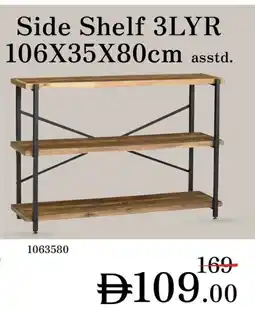 Nesto Side Shelf 3LYR asstd offer