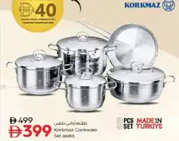 Nesto Korkmaz Cookware Set asstd. offer