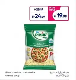 Carrefour Pinar shredded mozzarella cheese offer