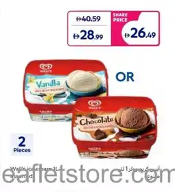 Carrefour Wall's Ice Cream offer
