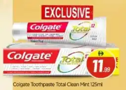 Bigmart Colgate toothpaste total clean mint offer