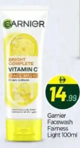 Bigmart Garnier facewash fairness Light offer