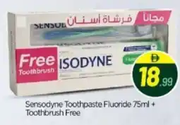 Bigmart Sensodyne toothpaste fluoride offer