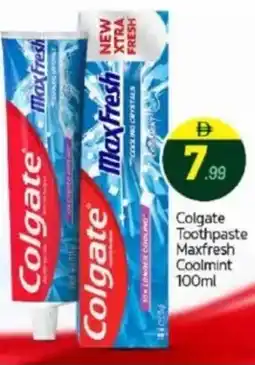 Bigmart Colgate toothpaste maxfresh coolmint offer