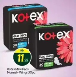 Bigmart Kotex Maxi Pads Normal+ Wings offer