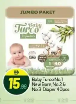 Bigmart Baby Turco No.1 New No:3 Diaper offer
