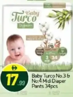 Bigmart Baby Turco No.3& No.4 Midi Diaper Pants offer