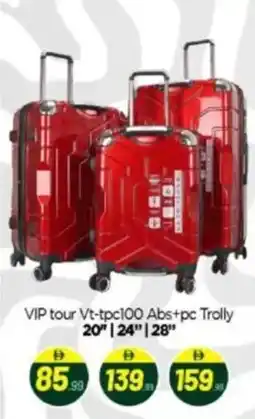 Bigmart VIP tour VT-TPC100 Abs+pc Trolly offer