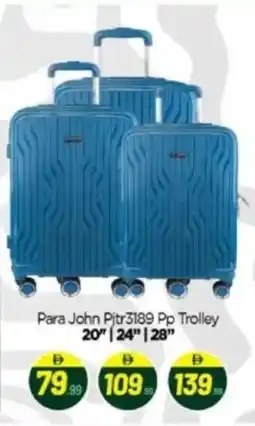 Bigmart Para John Pjtr3189 Pp Trolley offer