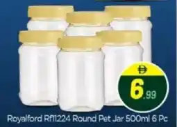 Bigmart Royalford RF11224 Round Pet Jar offer