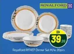 Bigmart Royalford Rf7437 Dinner Set M/w offer