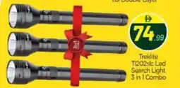 Bigmart Treklite T1202sic LED Search Light 3 in 1 Combo offer