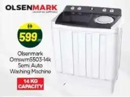 Bigmart Olsenmark Omswm5503-14k Semi Auto Washing Machine offer