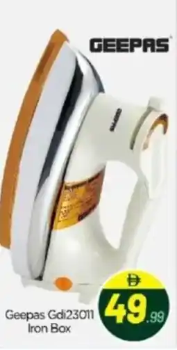 Bigmart Geepas GD230114 Iron Box offer
