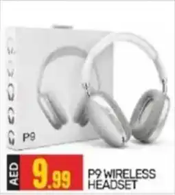 Bigmart P9 wireless headset offer