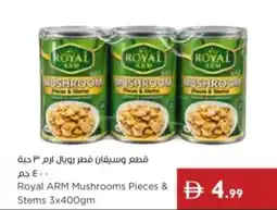 Istanbul Supermarket Royal ARM Mushrooms Pieces & Stems offer